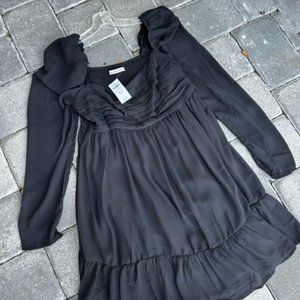 Abercrombie & Fitch Emerson dress (Black Chiffon)